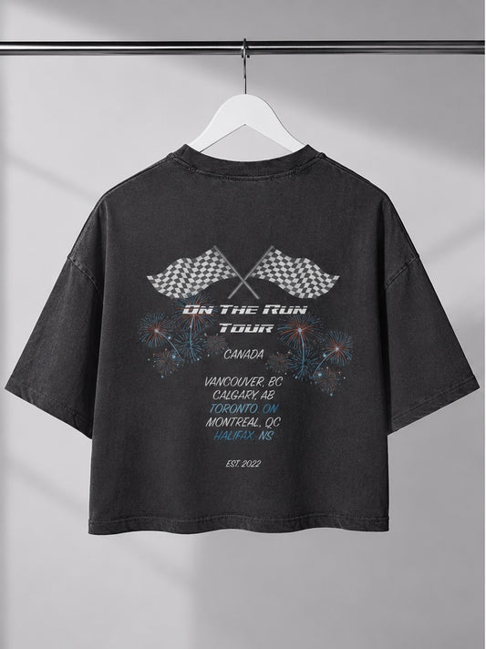 OTR Tee - Washed Black