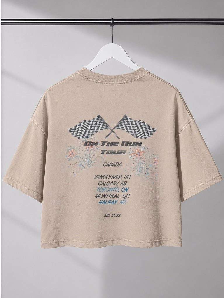 OTR Tee - Apricot