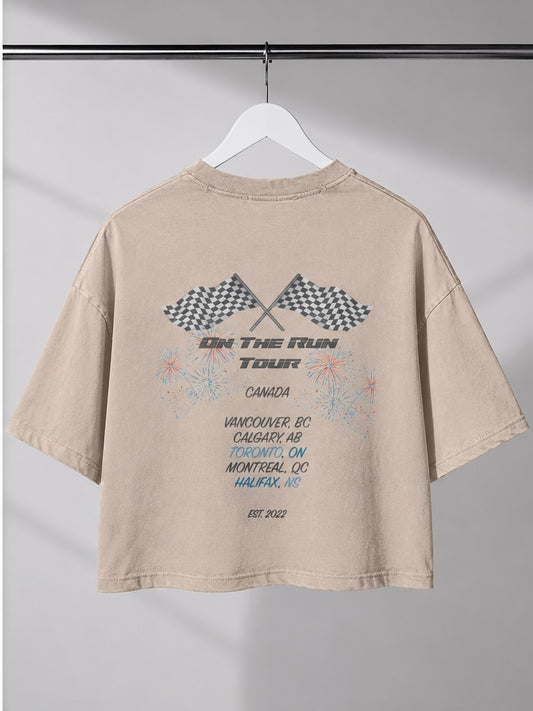 OTR Tee - Apricot